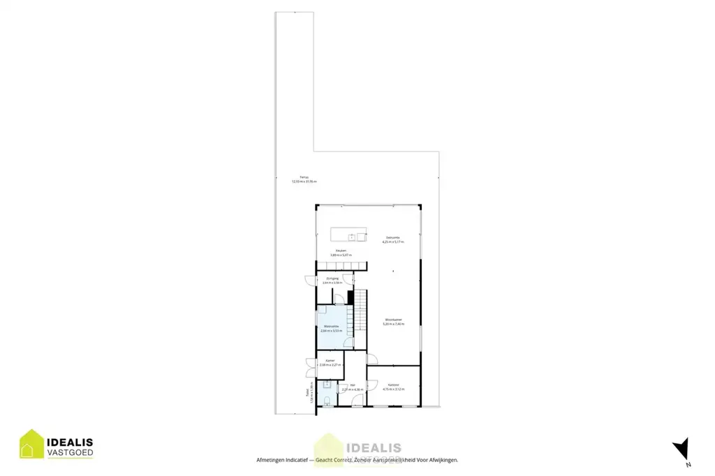 Planimetria - Luxury Villa with Terrace in Overpelt