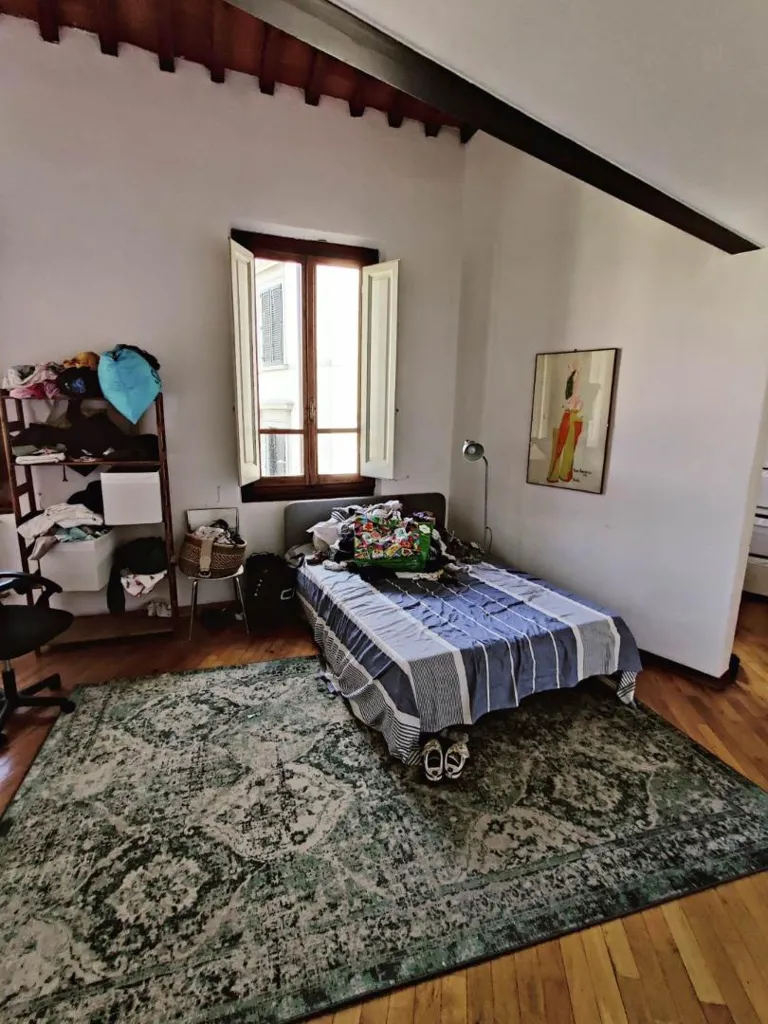 Chambres - 6-Bedroom Apartment with Balcony in Florence