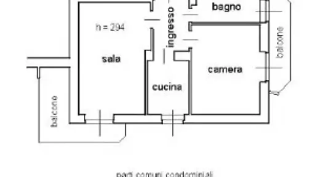 Plaan - Central Flat with Balcony in Occhieppo Inferiore