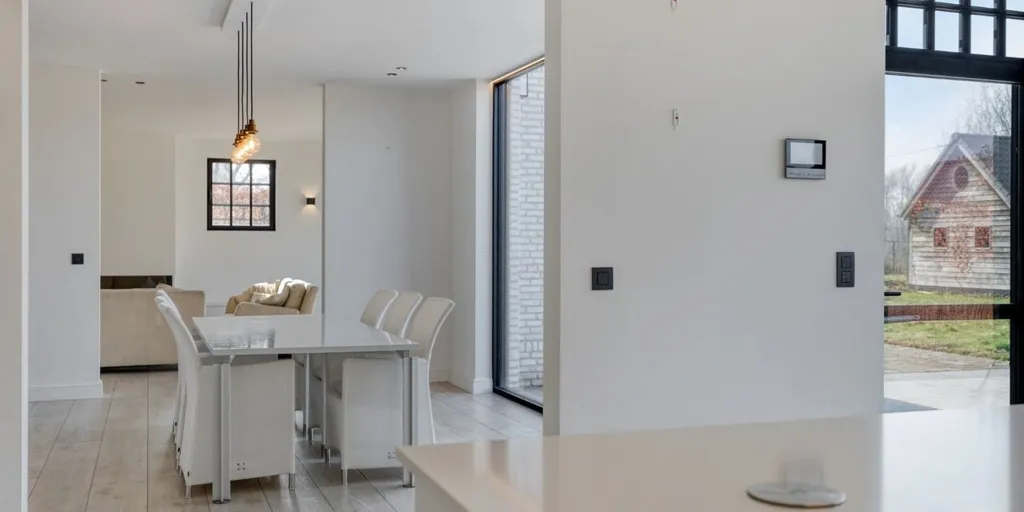 Salle à manger - Villa Récemment Construite avec Terrasse à Westerlo