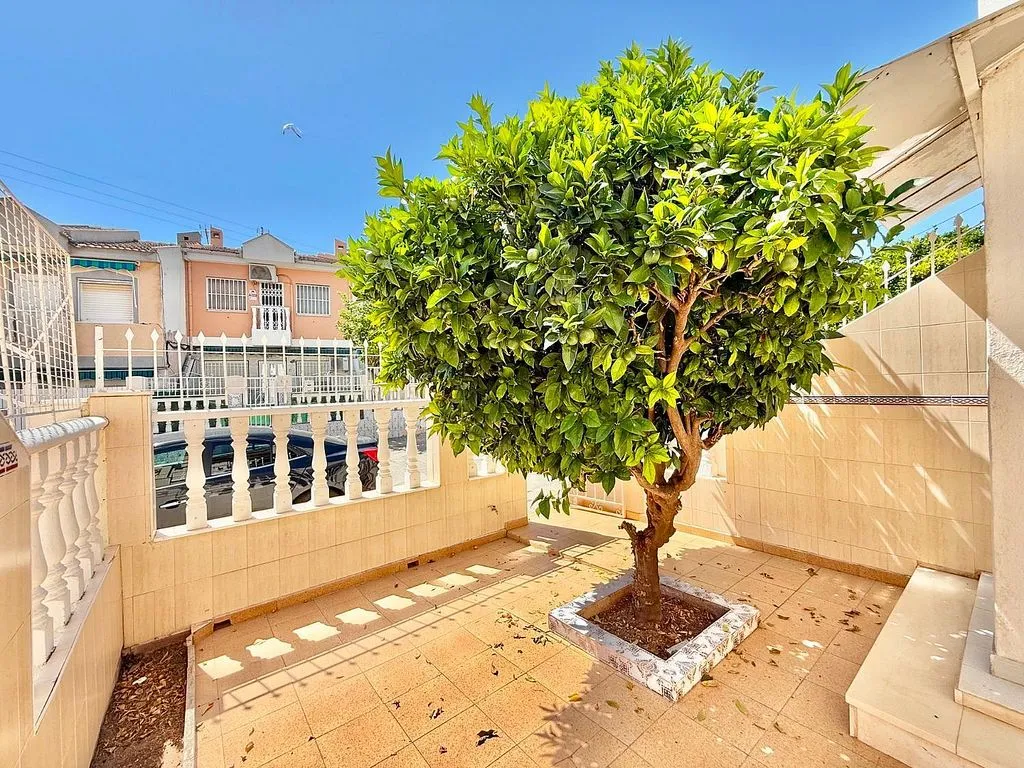 Terrasse - Duplex with Terrace and Garden in Lo Pagán