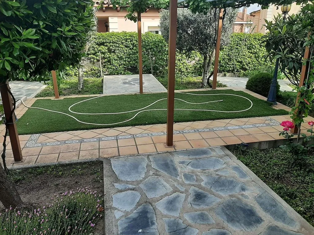 Jardin - Chalet with Pool in Navas del Rey