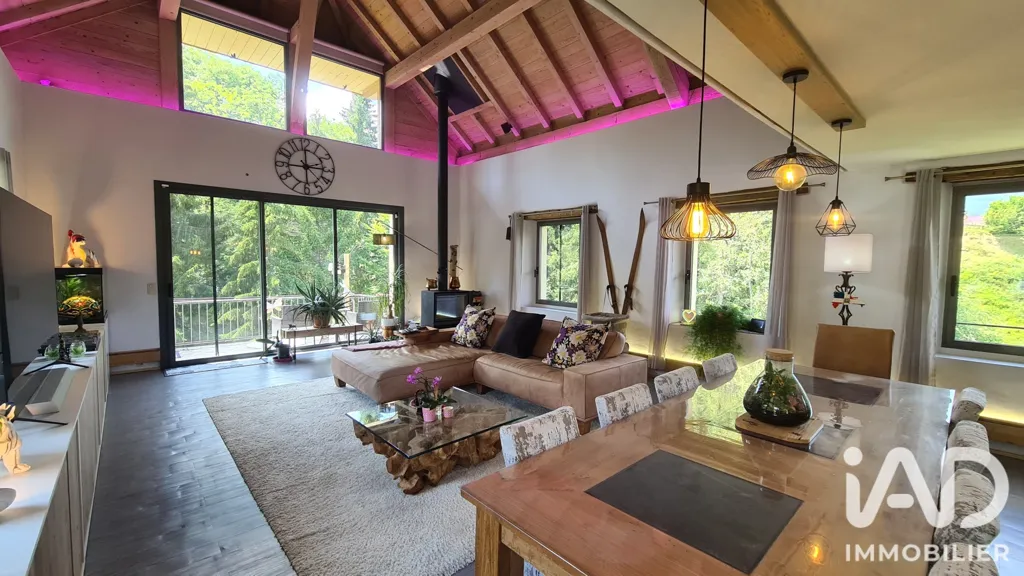 Living Room - Restored Mill with Ski Access in Sallanches