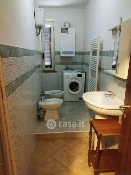 Salles de bain - Two-Bedroom Apartment with Terrace in Caiazzo