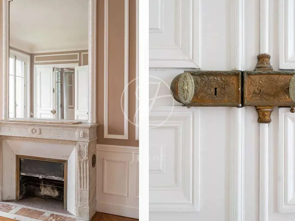 Entrée - Appartement de 5 Pièces avec Cour Arborée à Paris 75017