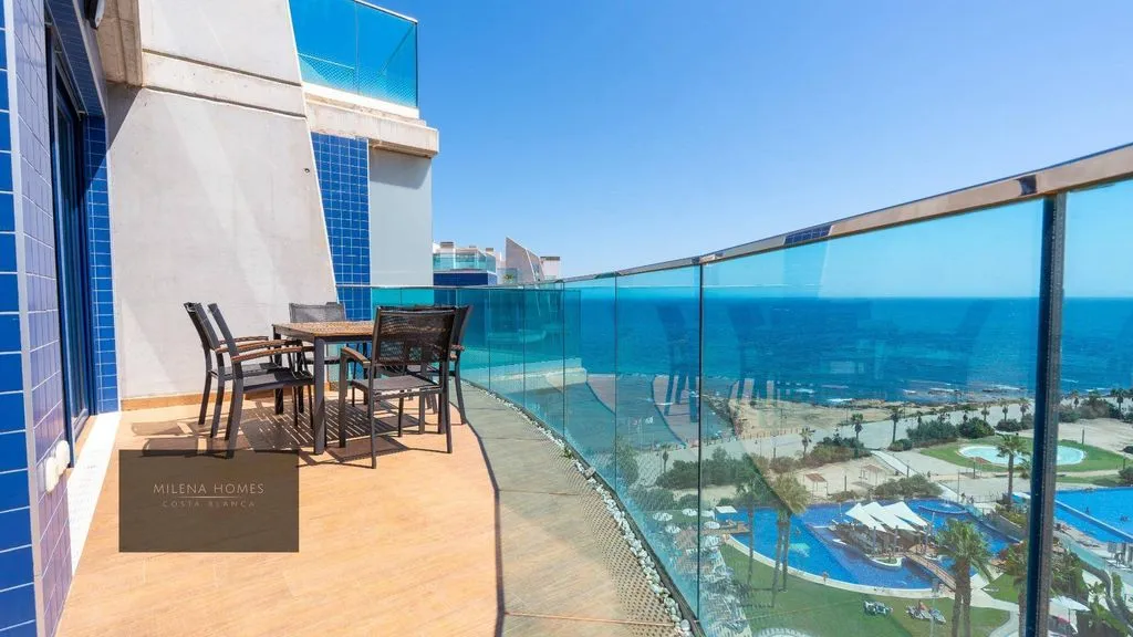 Balcon - Luxury Penthouse with Sea View in Punta Prima