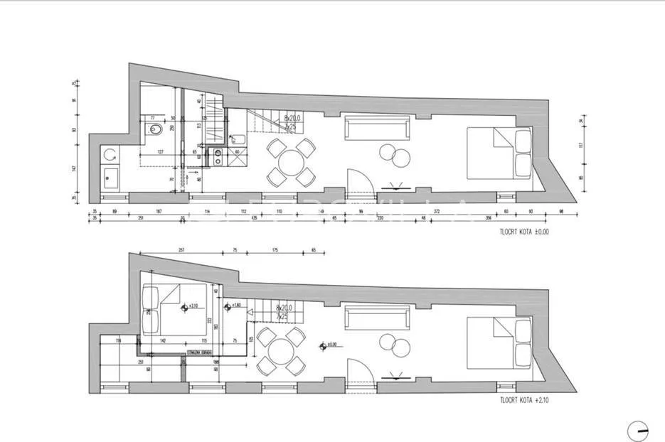 Planimetria - Luxury Studio with Terrace in Zagreb Centre