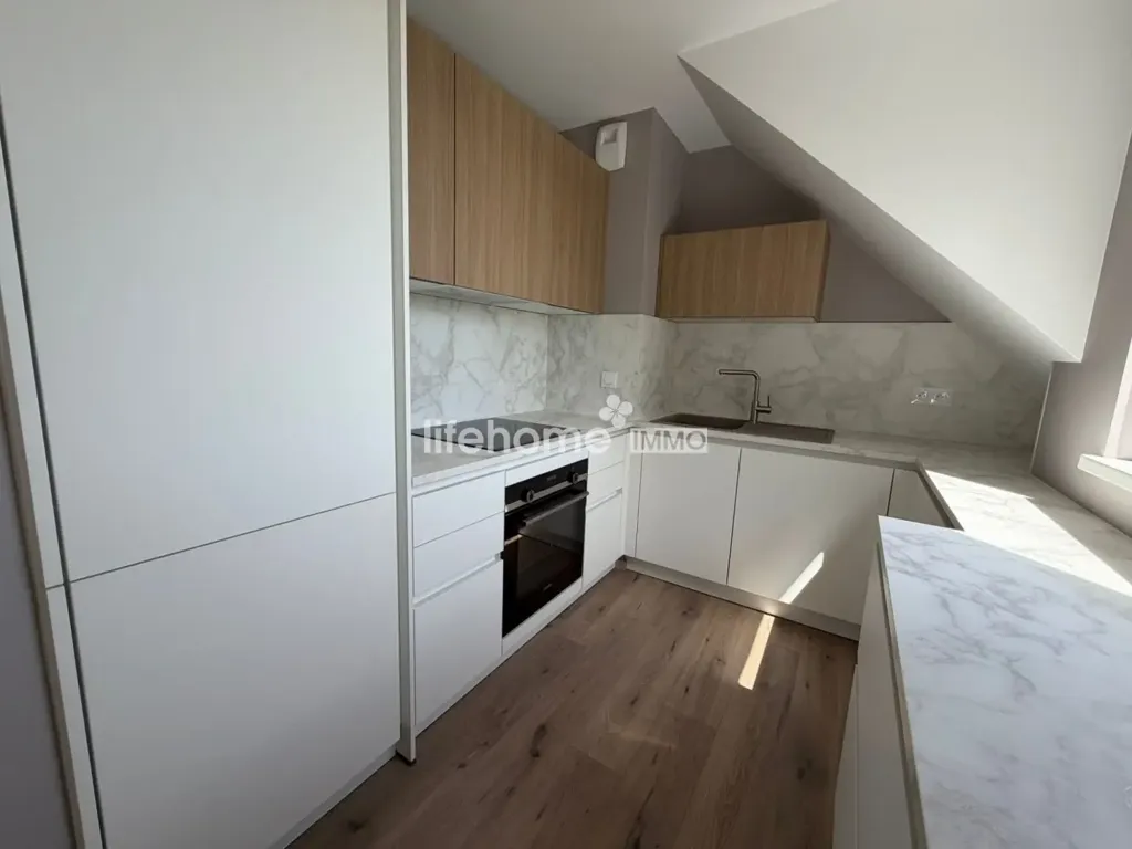 Köök - Attic Flat with Terrace in Eckbolsheim