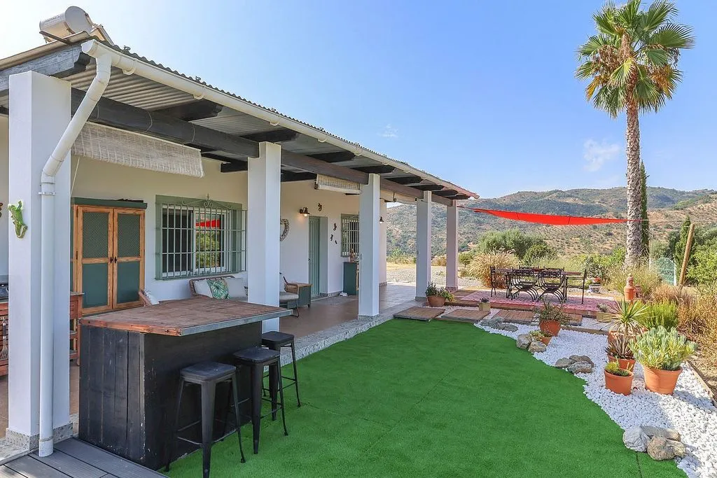 Terrasse - Rustic House with Pool in Tolox