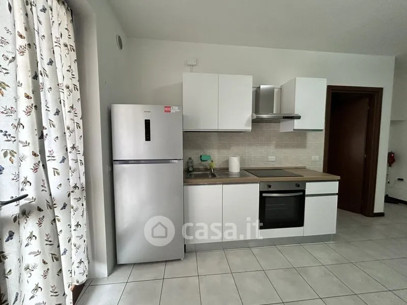 Cuisine - Modern Studio with Balcony in Vigevano