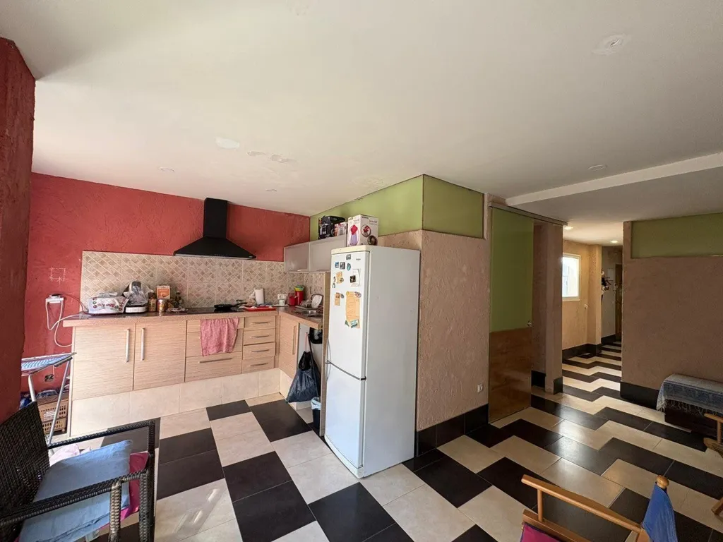 Köök - Flat with Terrace near Valencia in Benifaió