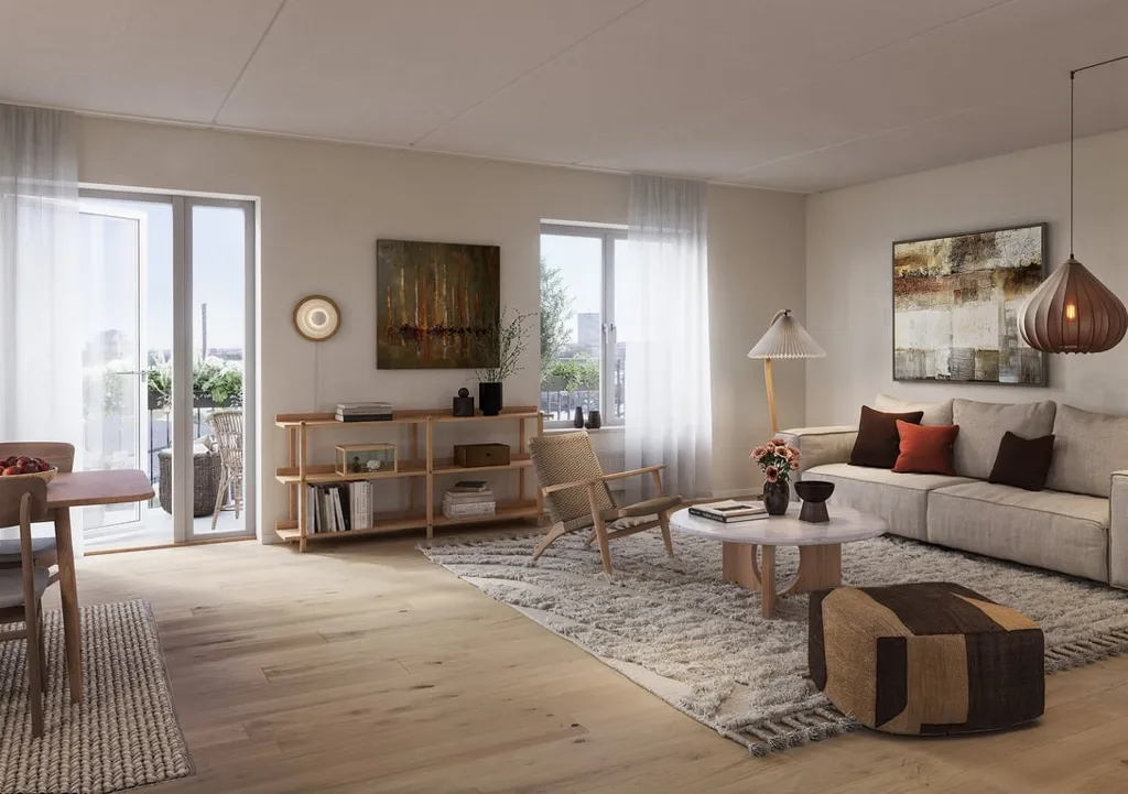 Séjour - Unique Penthouse with Sky View in Nacka
