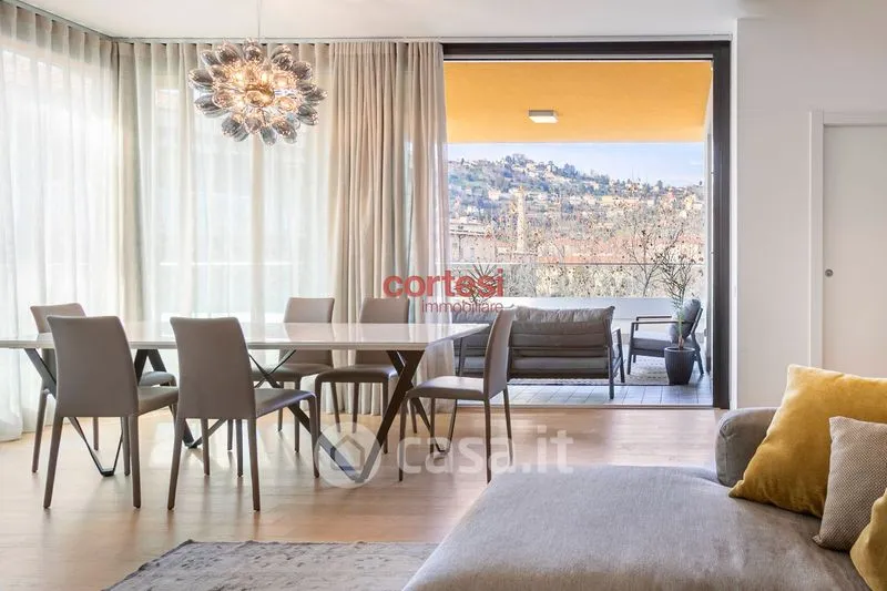 Söögituba - Contemporary Apartment with Panoramic Terrace in Bergamo