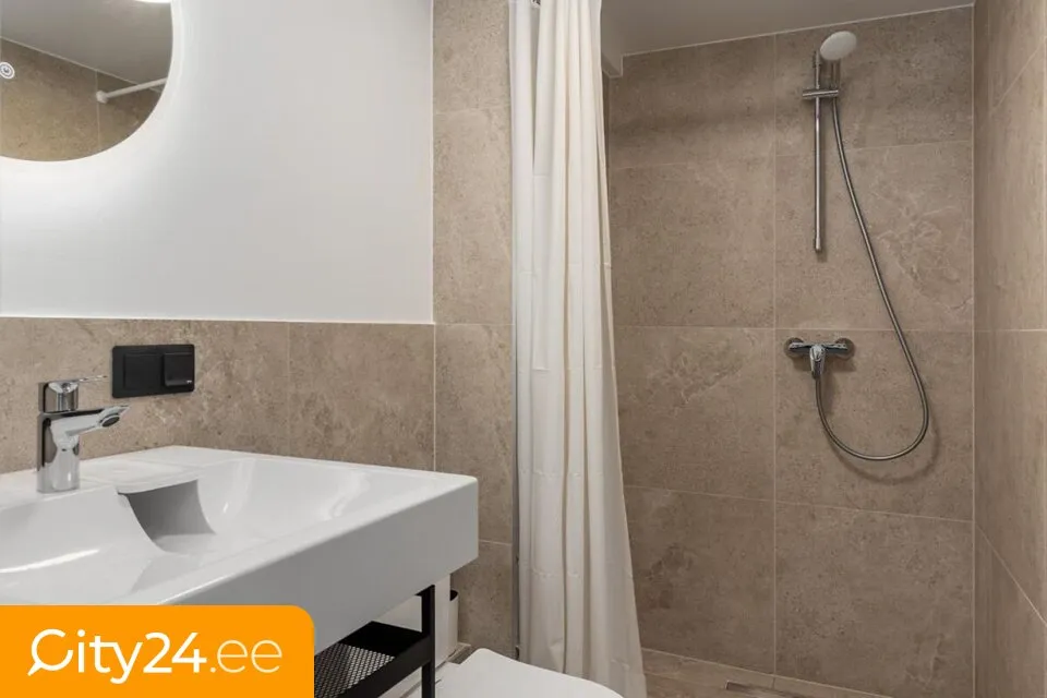 Salles de bain - Fully Furnished Flat with River View in Old Town, Riga