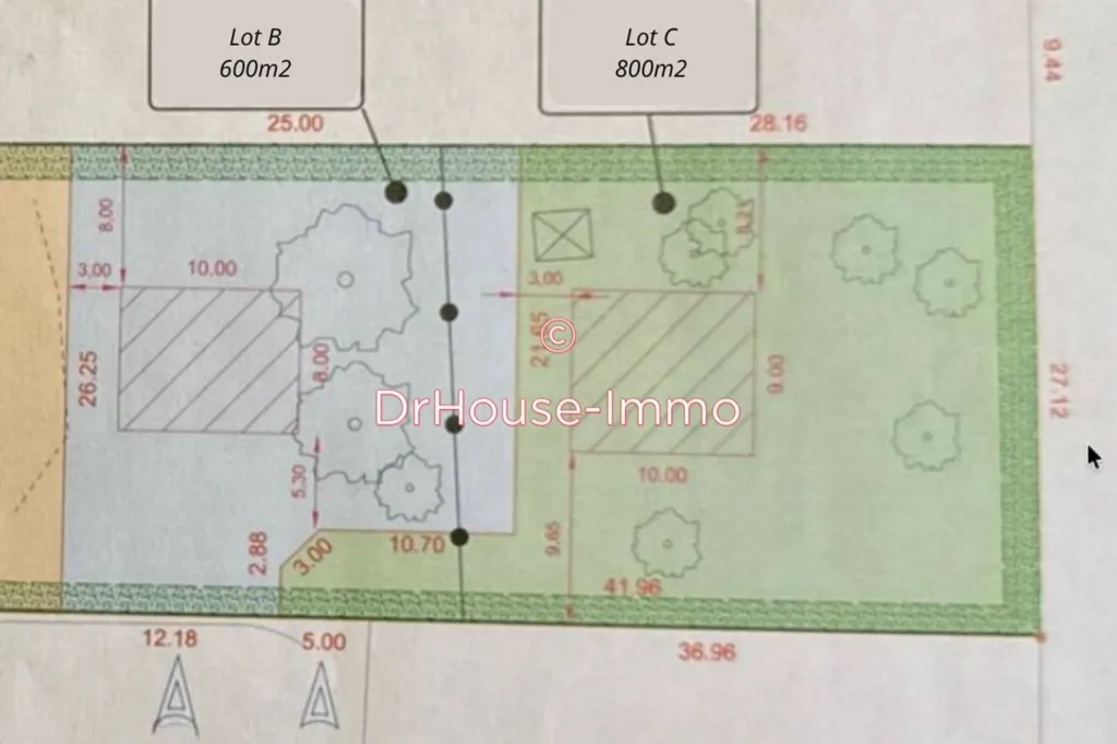 Plaan - Buildable Land with 800 m² Plot in Bréau