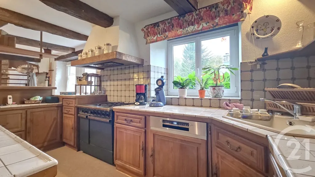 Cucina - Historic Longère with Garden in Elven