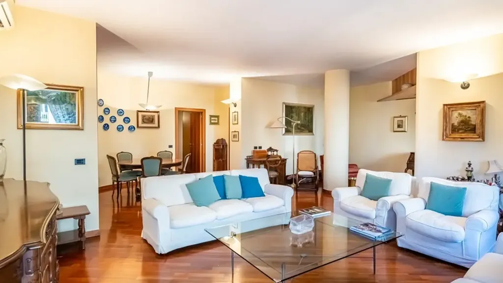 Séjour - Spacious Penthouse with Pool in Milan