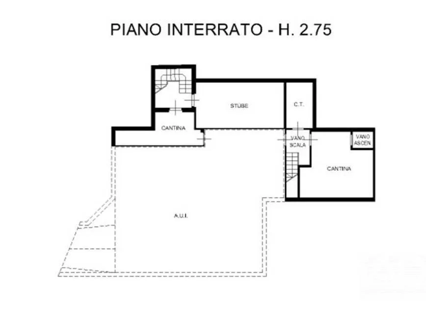 Planimetria - Luxury House with Garden in Rovereto
