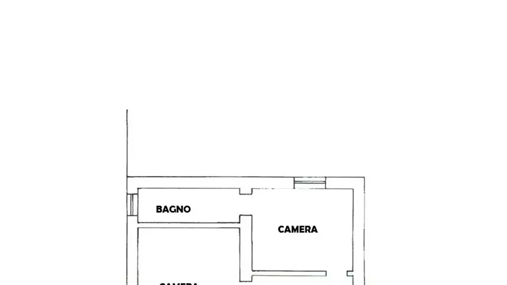 Planimetria - Semi-Independent Bilocale near Messina Centre