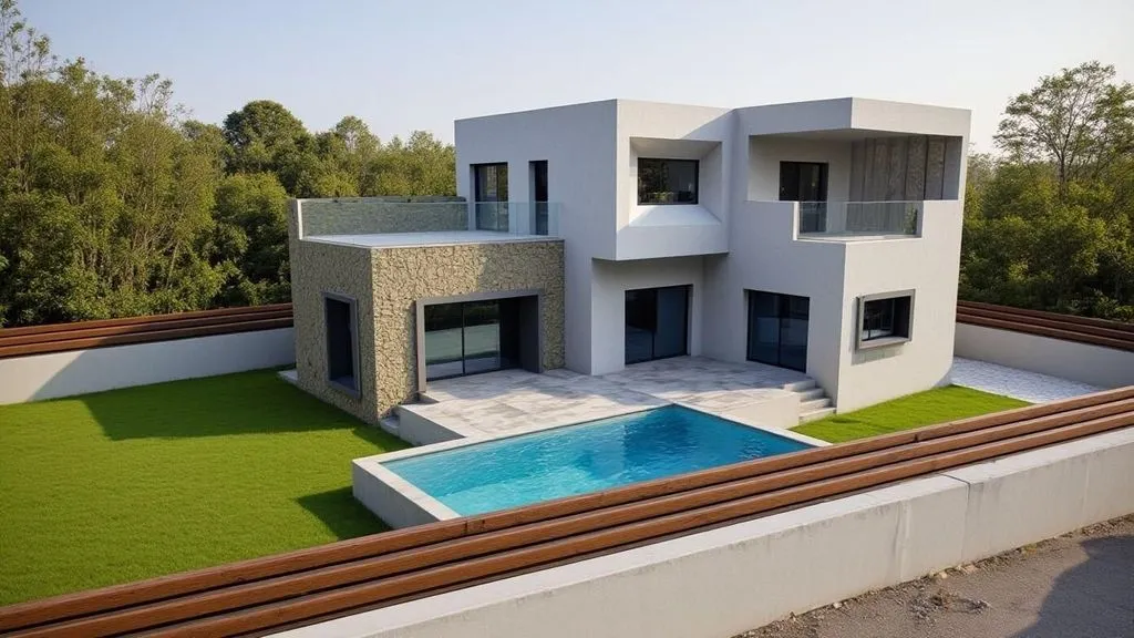 Piscina - Modern Villa with Open Views in San Miguel