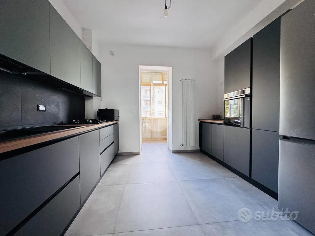Cuisine - Fully Renovated Apartment with Panoramic Balcony in L'Aquila