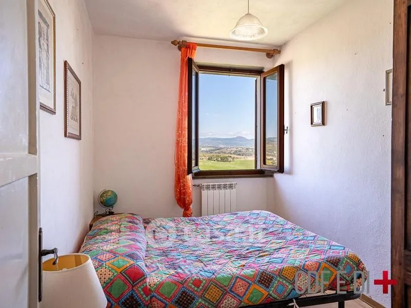 Bedrooms - Rustic Casale with Panoramic Views in Scansano
