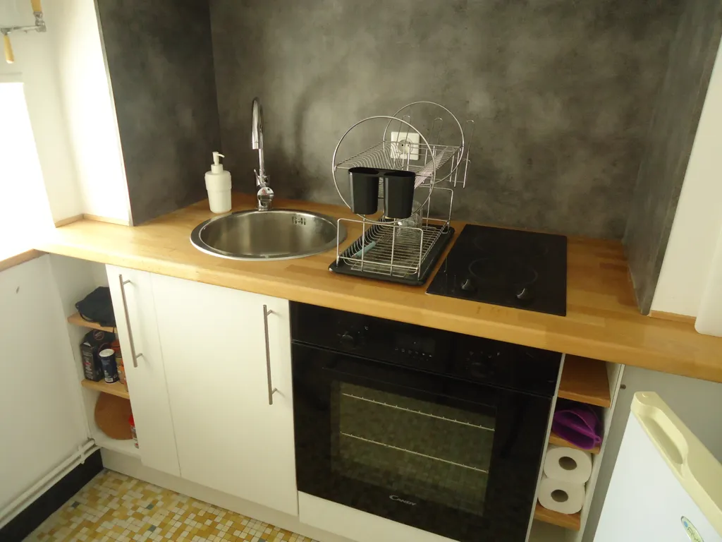 Cucina - Studio with Balcony in Nevers
