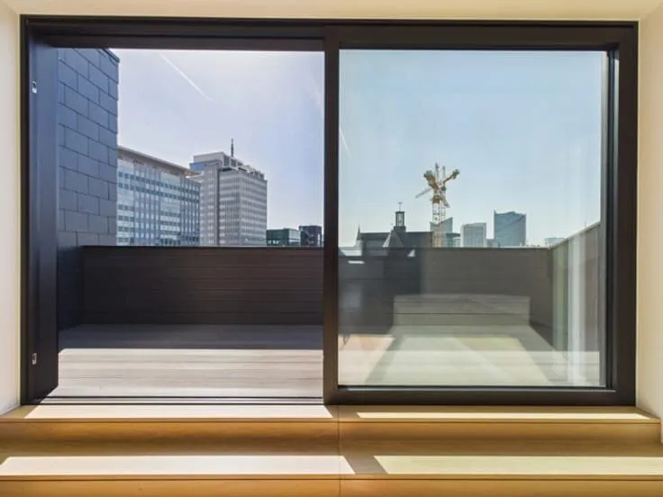 Balcony - Apartment in Central Brussels
