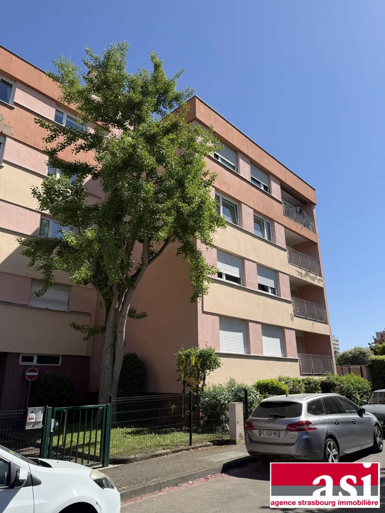 Extérieur - Appartement 4 Pièces avec Balcon Ouest à Bischheim