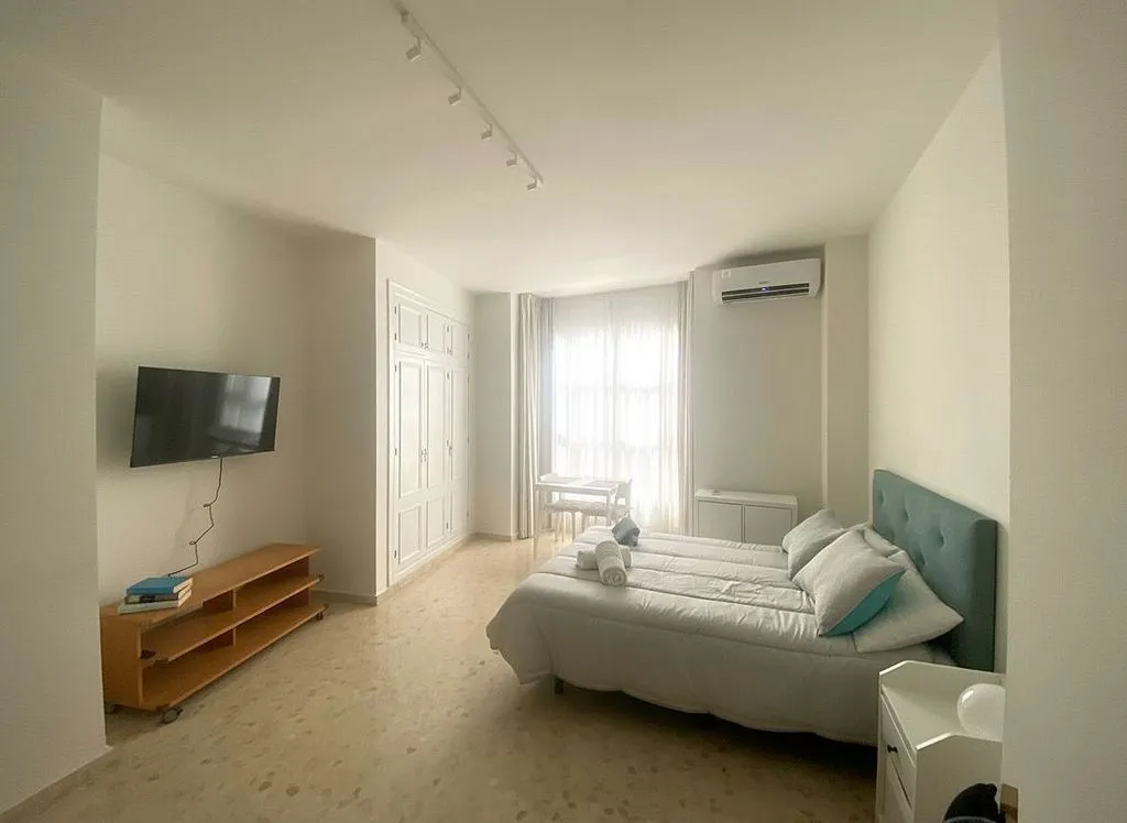Chambres - Studio with Balcony in Málaga Centre