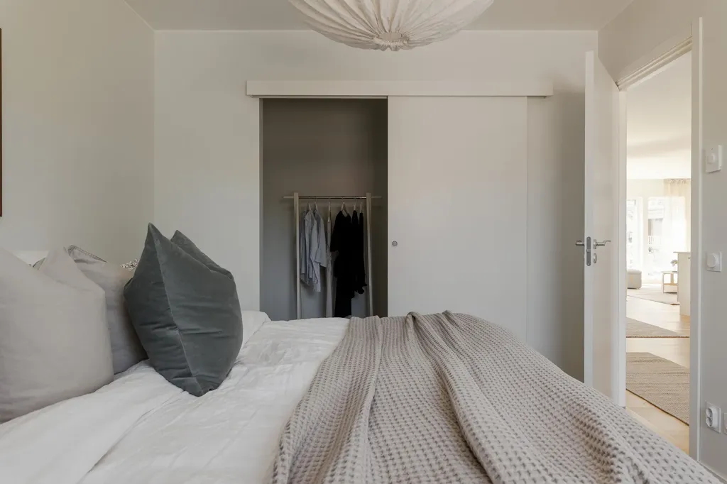 Bedrooms - Modern Flat with Private Terrace in Skurup