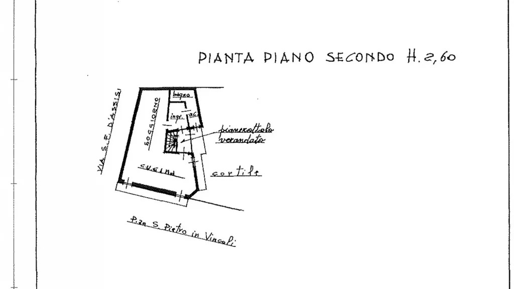 Plan - Rented Flat with Balcony in Settimo Torinese