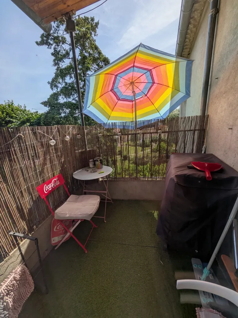 Terrasse - Appartement T5 avec Jardin à Lavaur