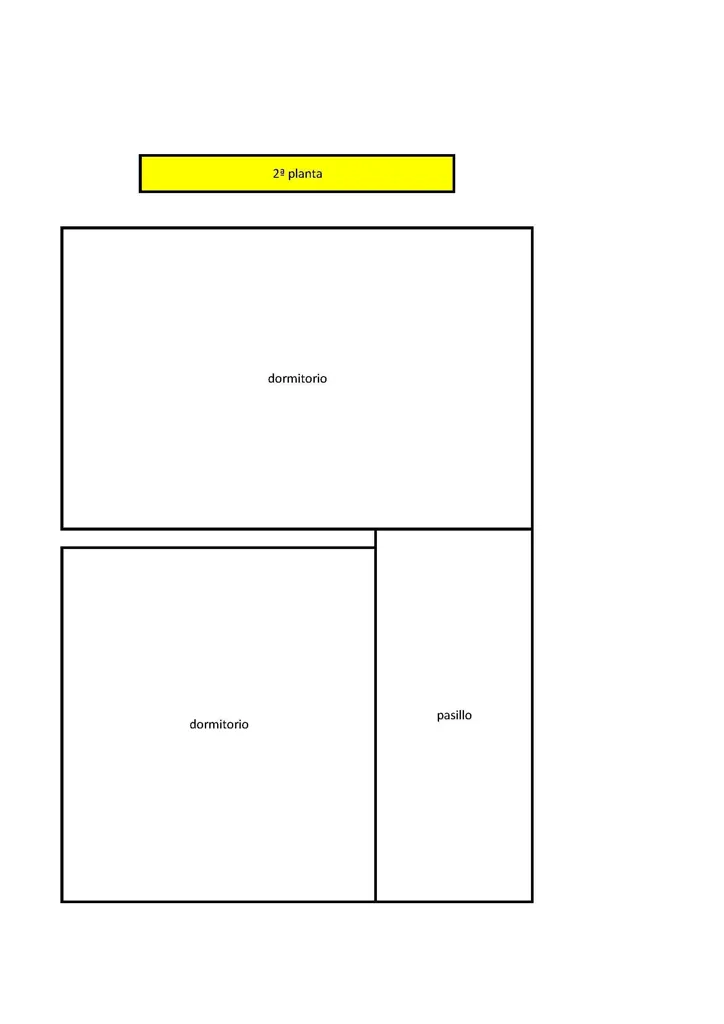 Floor Plan - Furnished Duplex in Brea de Aragón