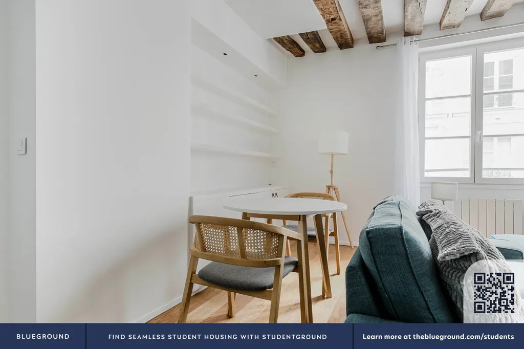 Séjour - Appartement Meublé avec Cuisine Équipée à Saint-Thomas-d'Aquin