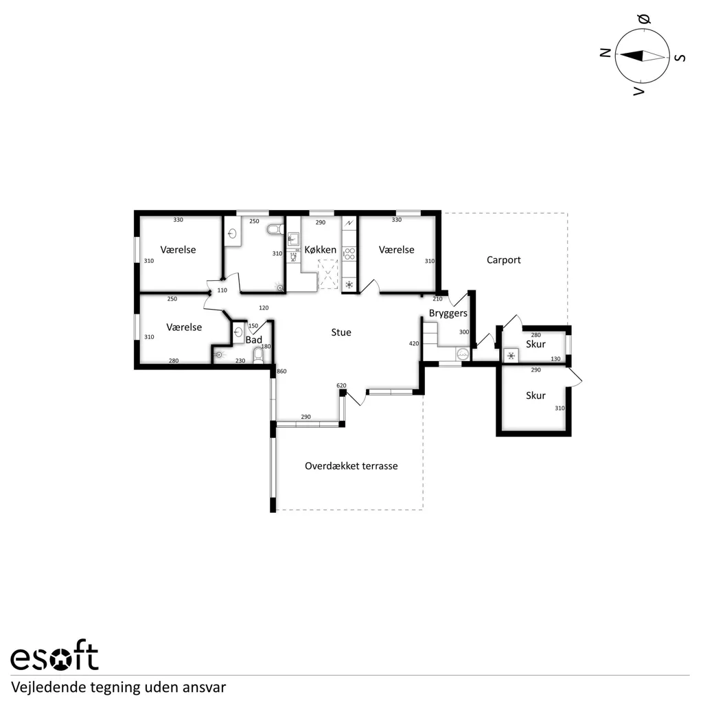 4-room house in Storvorde