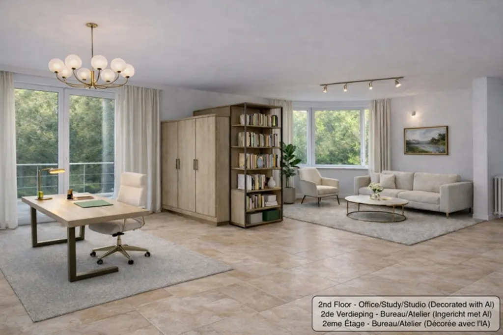 Bureau - Villa Prestigieuse avec Terrasse à Kraainem