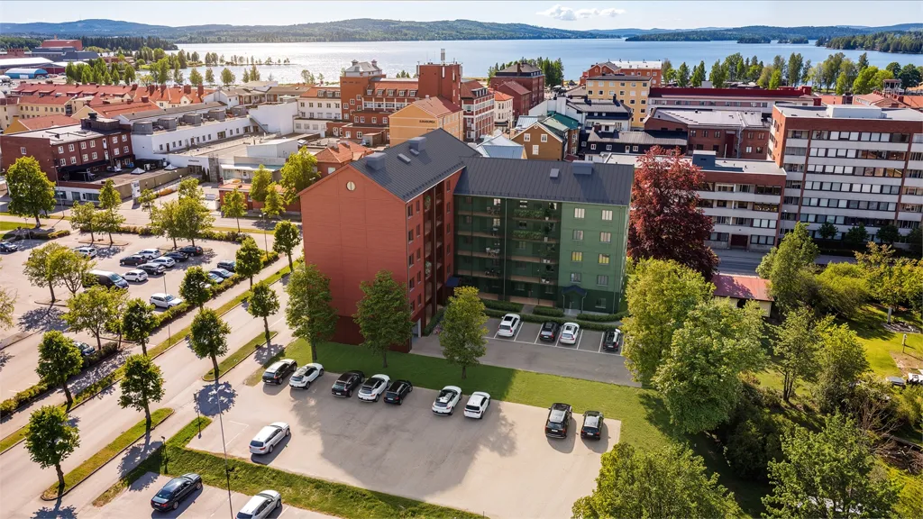 Vue aérienne - Modern Apartments with Balconies in Central Location