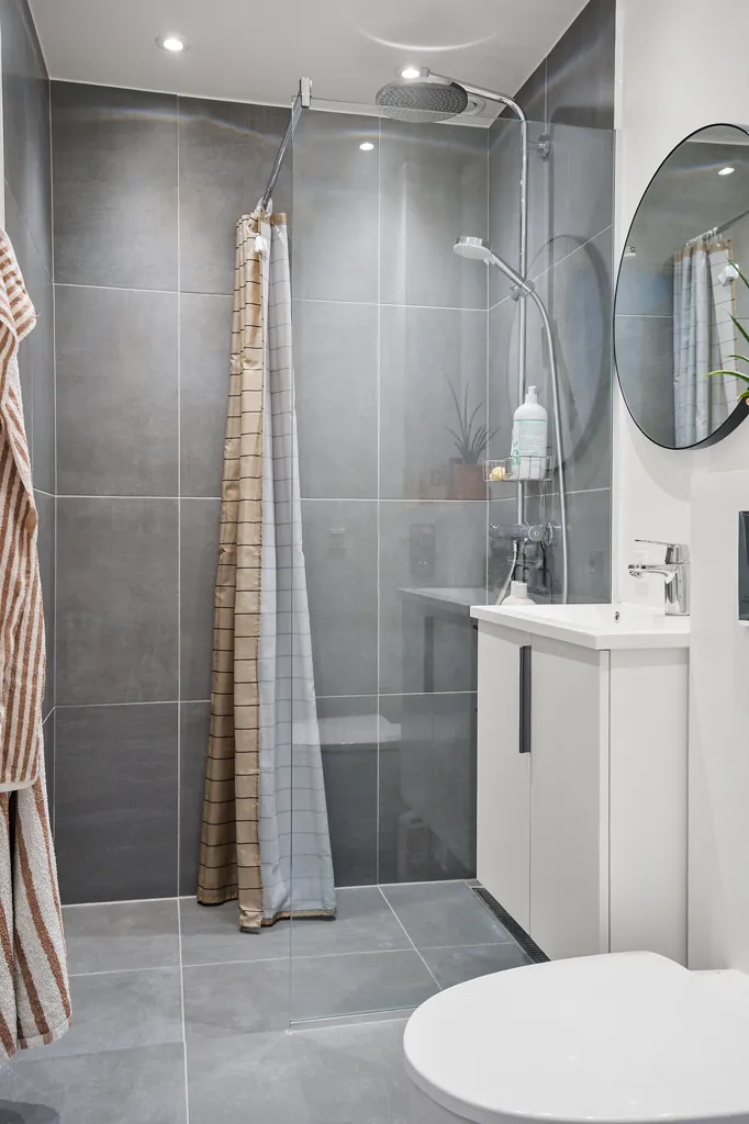 Salles de bain - 2-Bed Apartment with Terrace in Vanløse