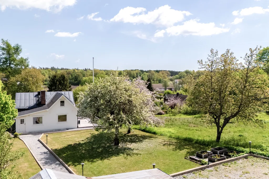 Vue aérienne - Renovated Villa with Garden in Matvik