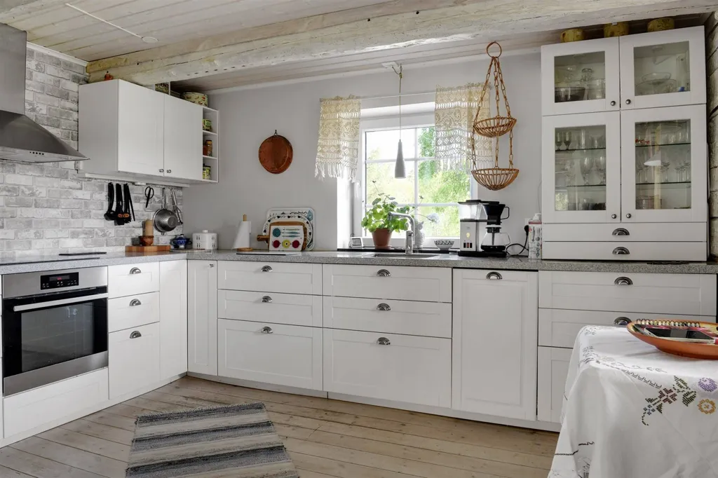 Cuisine - Villa with Garden and Views in Strö