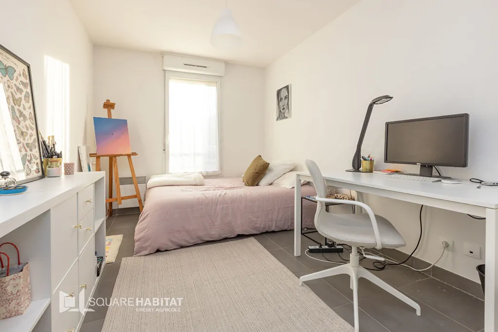 Chambres - Appartement 4 Pièces avec Terrasse à Cesson-Sévigné