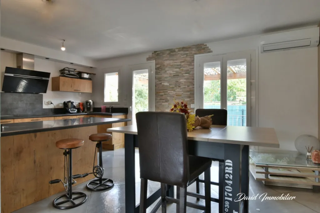 Cuisine - Villa au Calme avec Terrasse à Toulouges