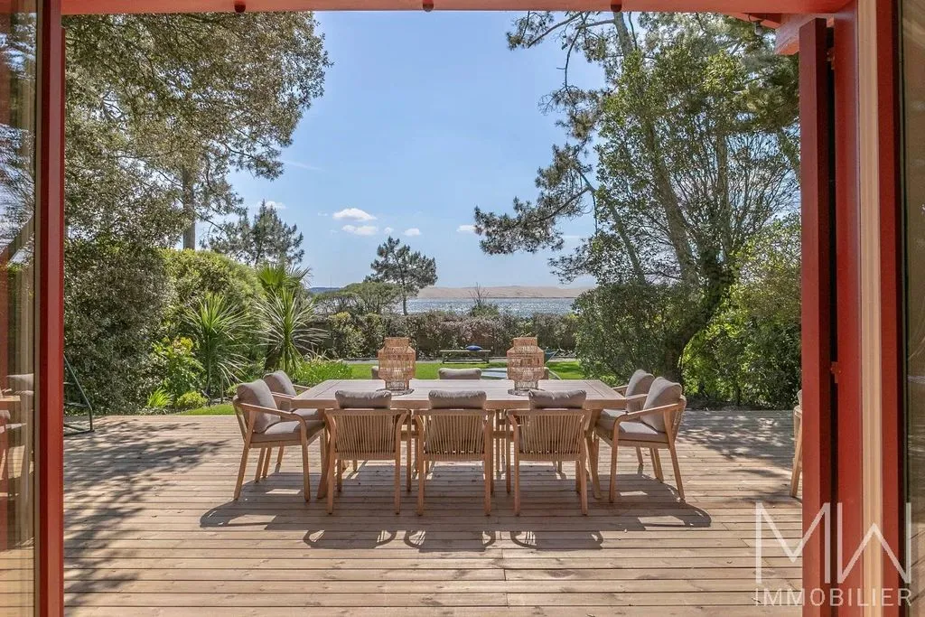 Terrace - Restored Villa with Beach Access in Cap Ferret