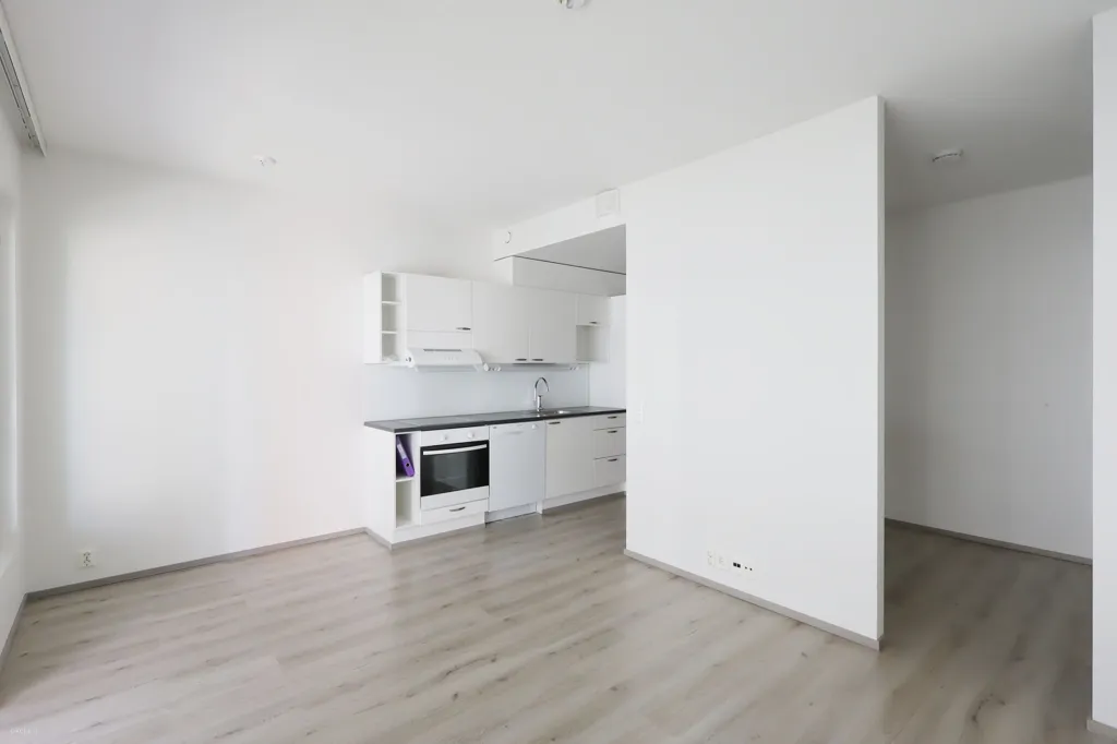 Kitchen - Studio Flat with Balcony in Kupittaa, Turku