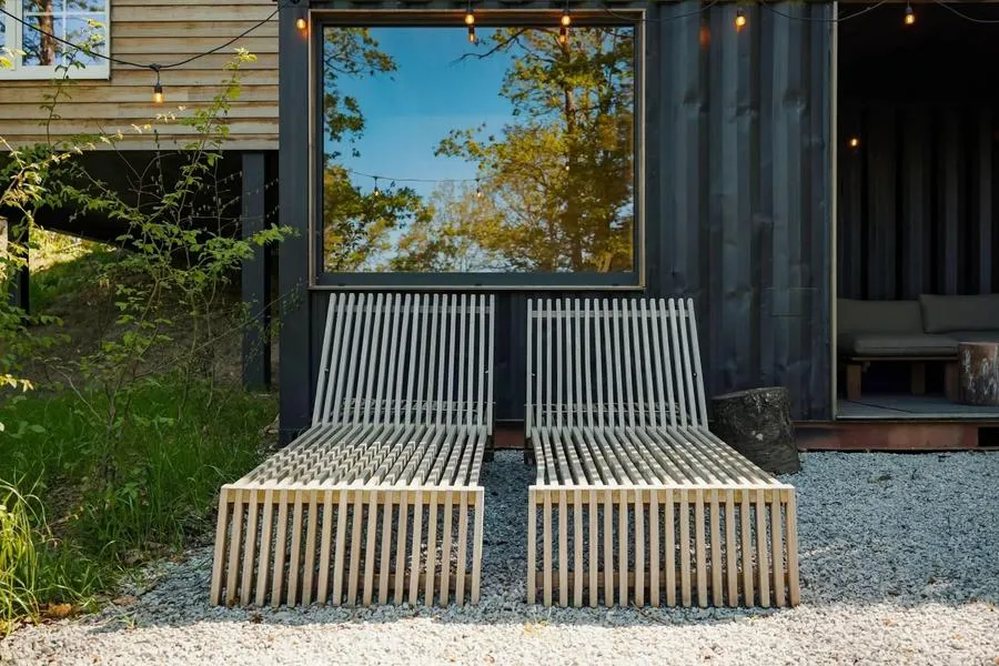 Terrace - New Villa with Sauna in Beauraing