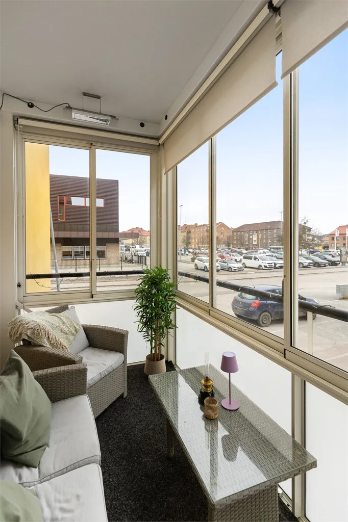 Balcon - Apartment with Balcony on Sveaplan, Eskilstuna