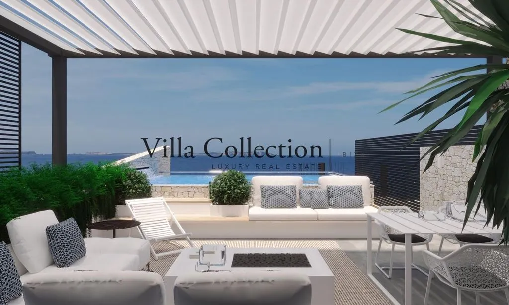 Terrasse - Luxury Apartment with Sea View in Ibiza