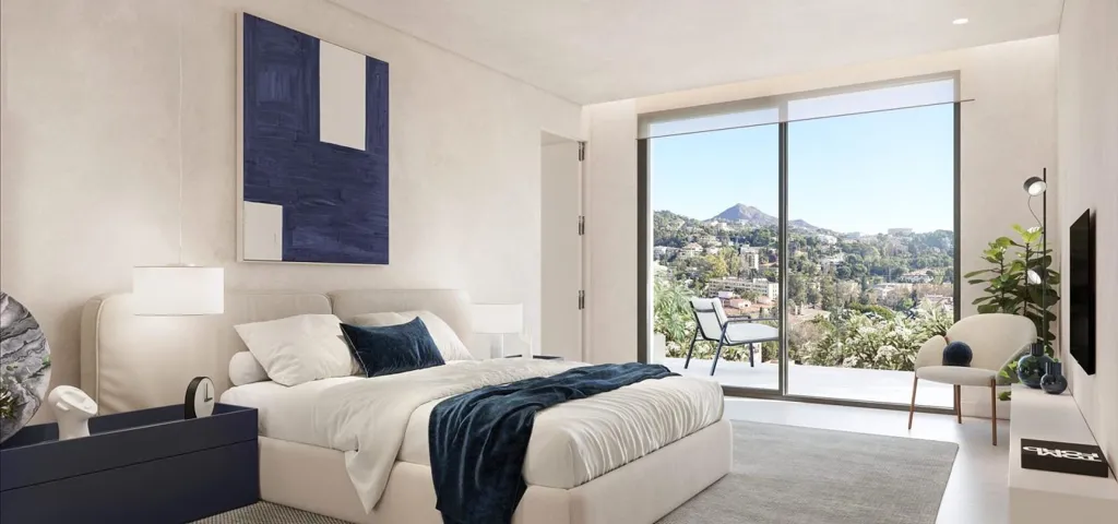 Bedrooms - Duplex with Pool in El Limonar, Málaga