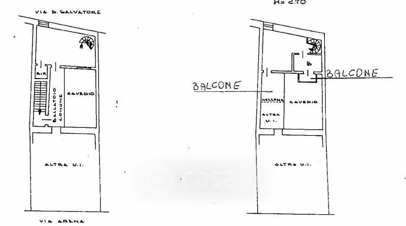 Furnished Flat with Balcony in Bergamo's Città Alta
